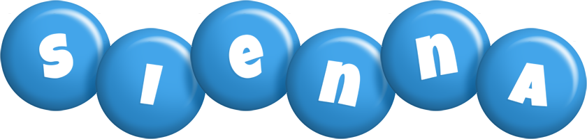 Sienna candy-blue logo
