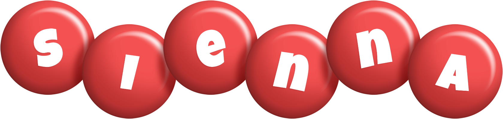 Sienna candy-red logo