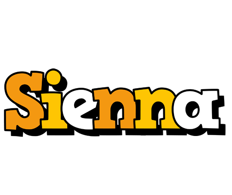 Sienna cartoon logo