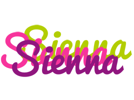 Sienna flowers logo