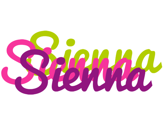 Sienna flowers logo