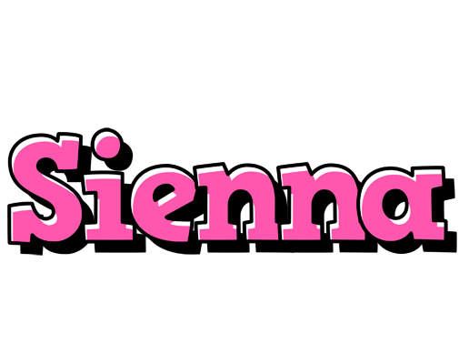 Sienna girlish logo