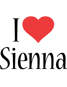 Sienna i-love logo