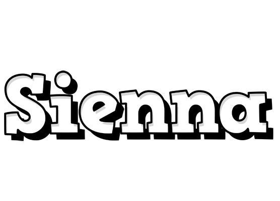 Sienna snowing logo