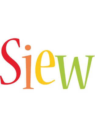 Siew birthday logo