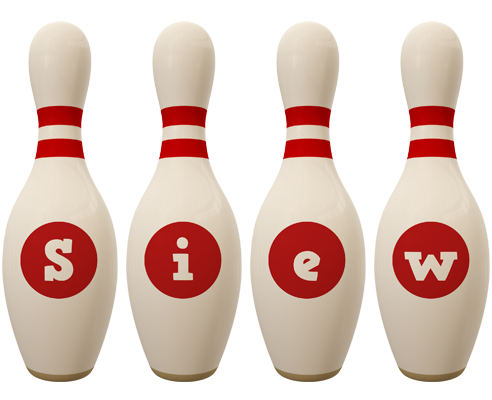 Siew bowling-pin logo