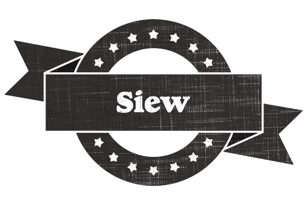 Siew grunge logo