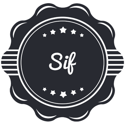 Sif badge logo