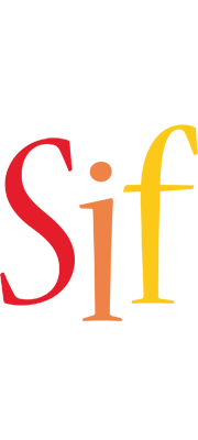 Sif birthday logo