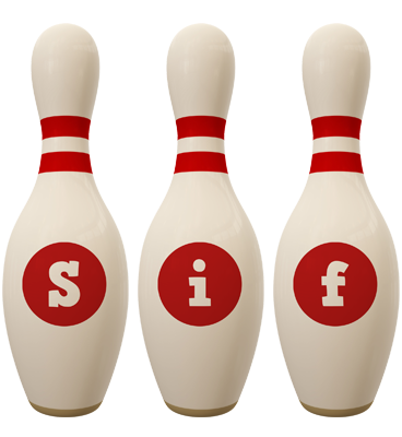 Sif bowling-pin logo