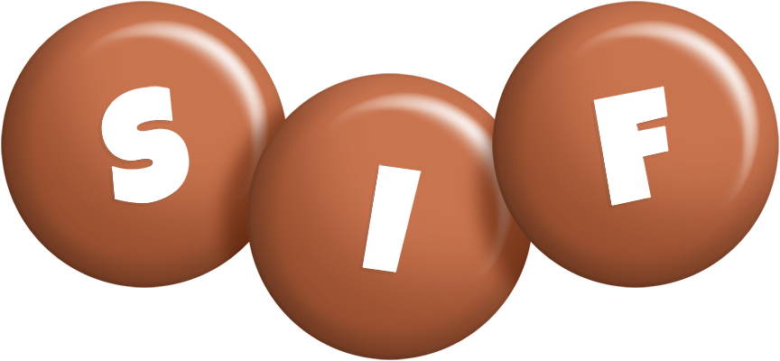 Sif candy-brown logo