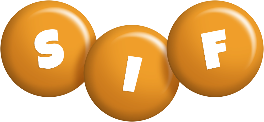 Sif candy-orange logo