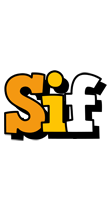 Sif cartoon logo