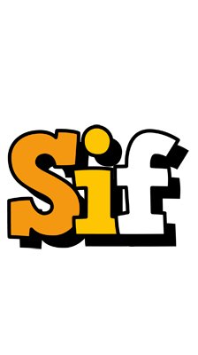 Sif cartoon logo