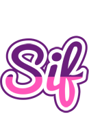 Sif cheerful logo