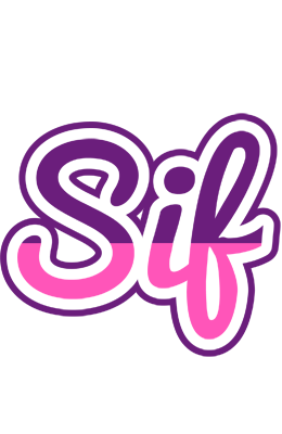 Sif cheerful logo