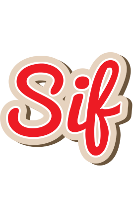 Sif chocolate logo