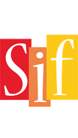 Sif colors logo