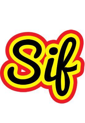 Sif flaming logo