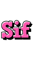 Sif girlish logo