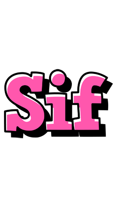 Sif girlish logo