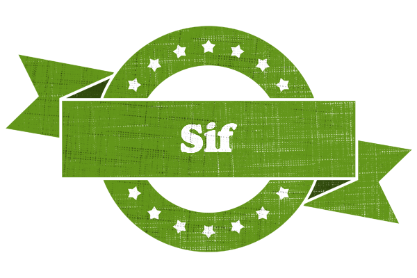 Sif natural logo