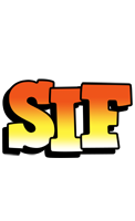 Sif sunset logo