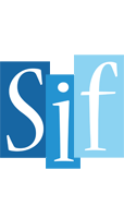 Sif winter logo