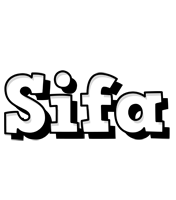 Sifa snowing logo