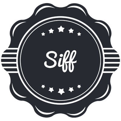 Siff badge logo