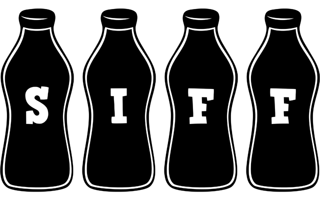 Siff bottle logo
