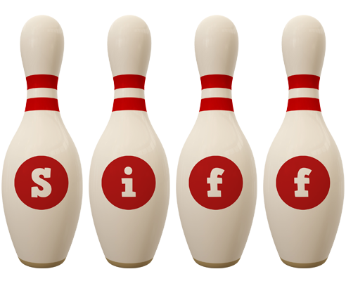 Siff bowling-pin logo