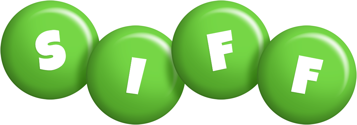Siff candy-green logo