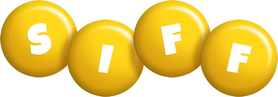 Siff candy-yellow logo