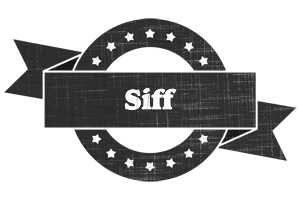 Siff grunge logo