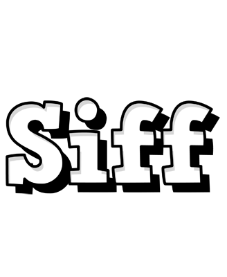 Siff snowing logo