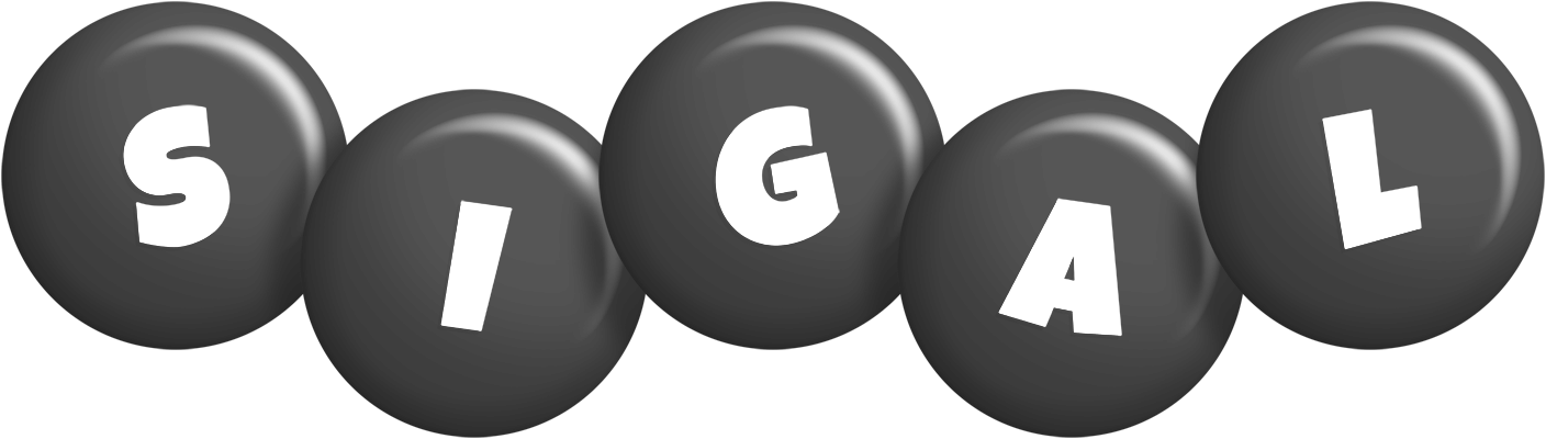 Sigal candy-black logo