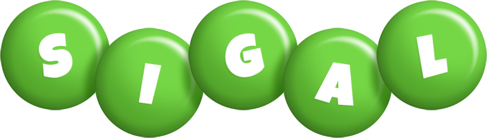 Sigal candy-green logo