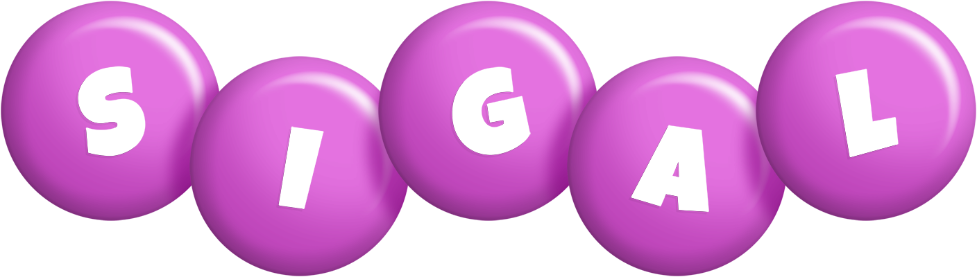Sigal candy-purple logo