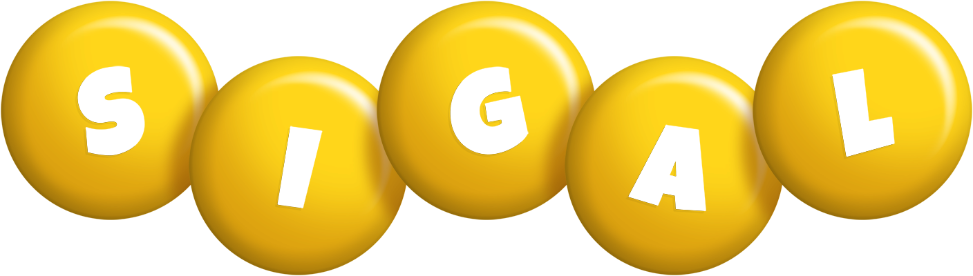Sigal candy-yellow logo