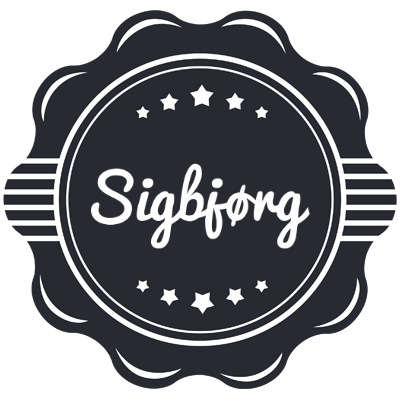 Sigbjørg badge logo