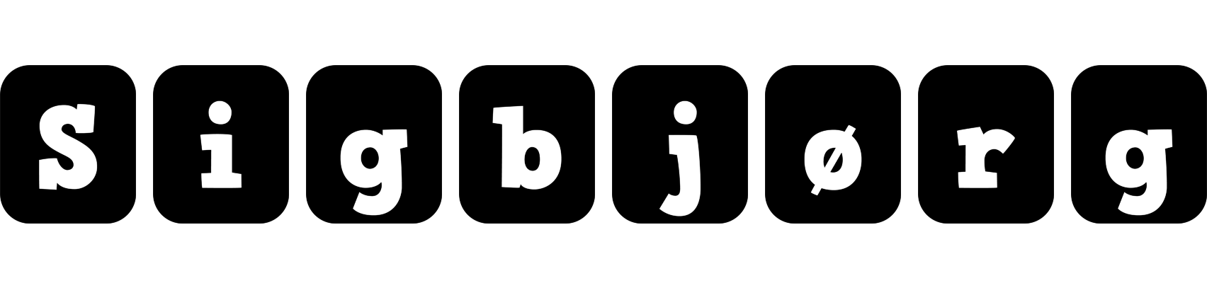 Sigbjørg box logo