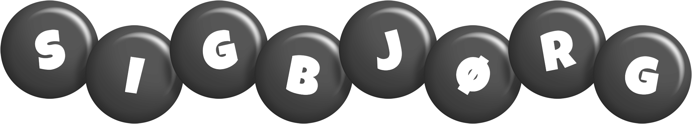 Sigbjørg candy-black logo