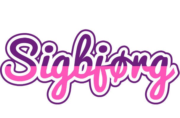 Sigbjørg cheerful logo