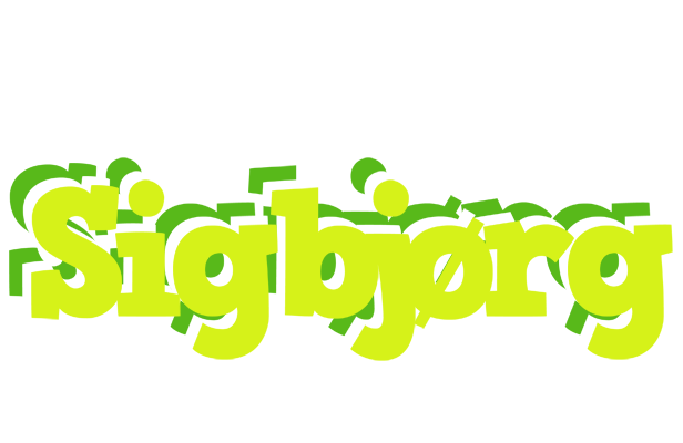 Sigbjørg citrus logo
