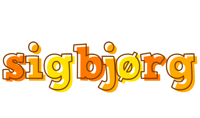 Sigbjørg desert logo