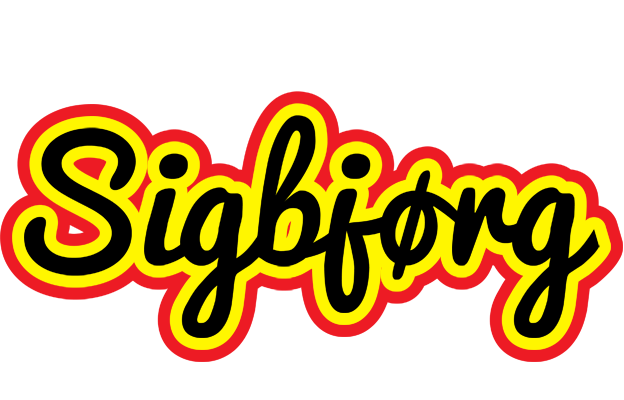 Sigbjørg flaming logo