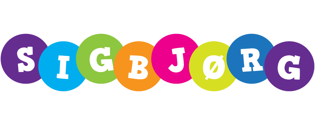 Sigbjørg happy logo