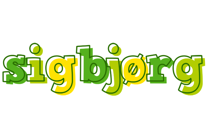 Sigbjørg juice logo