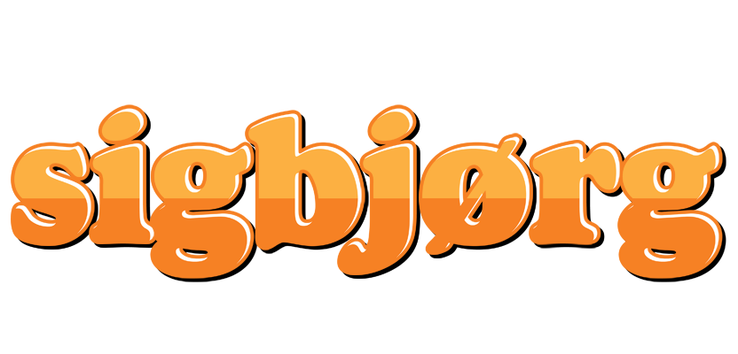Sigbjørg orange logo